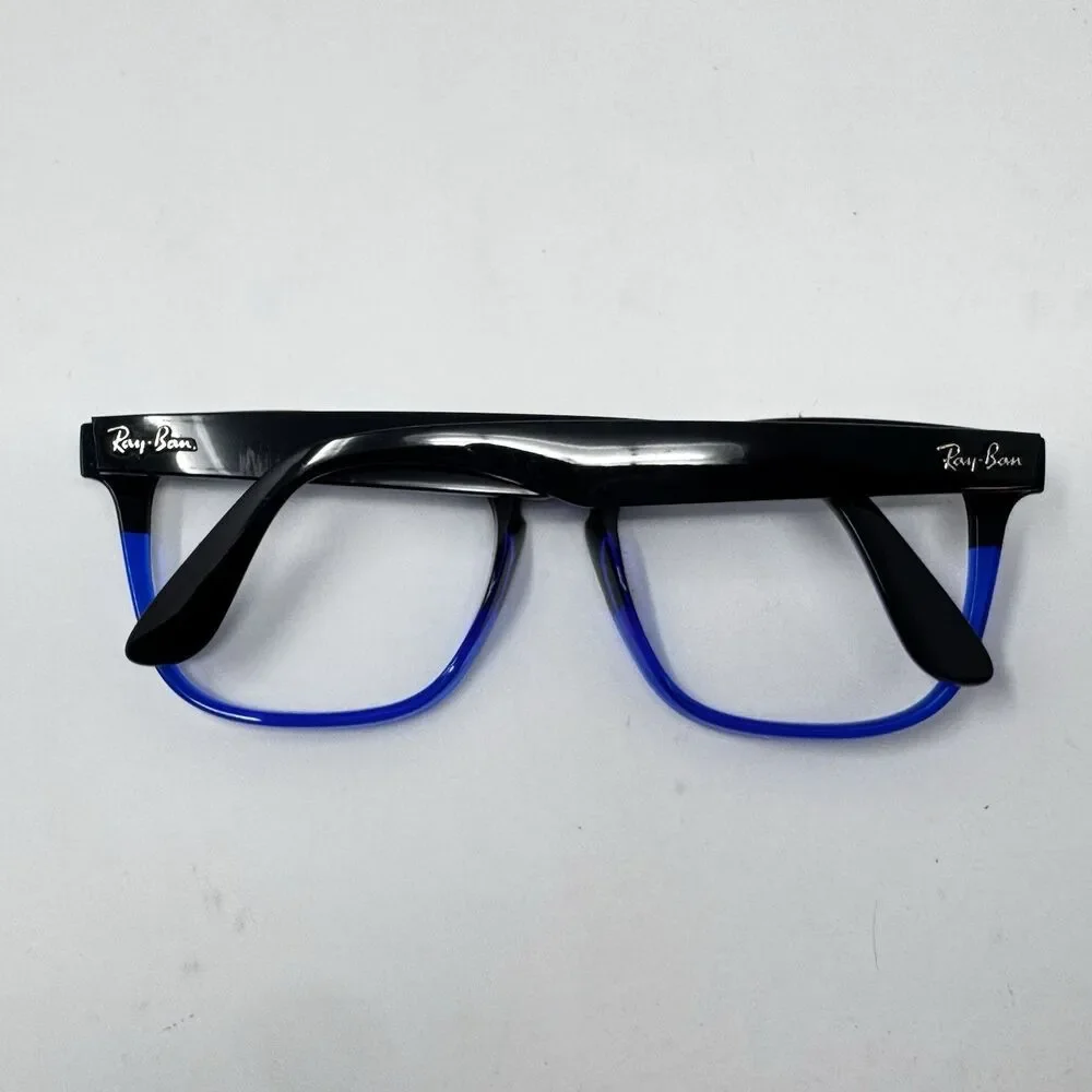 Ray-Ban RB4487 Steve 6632/19 Black Blue Sunglass / Eyeglass Frames 54-18-145
